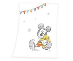 Herding Couverture Soft-Peach, 100% Polyester, Blanc, Taille Unique