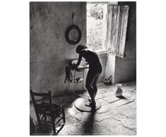 Affiche 24x30 cm Nu provenÃ§al, Gordes, 1949 / Provence Nude, Gordes, 1949 Willy RONIS (1910-2009)