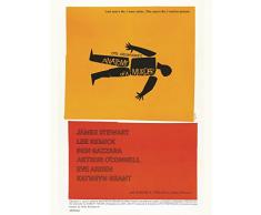 onthewall Anatomy of a Murder Alfred Hitchcok Movie Film 30Â x 40Â cm Poster Art Print