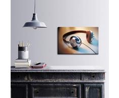 Bonamaison DÃ©coration Murale Impression sur Toile, Dimensions: 60 x 40 Cm - ConÃ§u et fabriquÃ© en Turquie