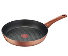 Tefal E21853 Trattoria Marmite Rond Noir â Faitout Rond Rond Noir Fonte dAluminium Titane Noir Céramique Gaz Halogène Induction Plaque scellée