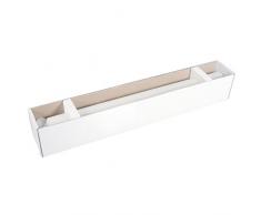 Rayher 31436511 Bougie de 4cm de diamètre et 40cm de longueur, idéale pour vos cérémonies religieuses, anniversaire & Cie, emballé dans un carton transparent, crème