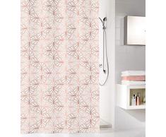 Kleine Wolke Bloom Rideau de Douche PEVA Pearl 180 x 200 cm
