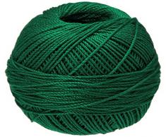 Handy Hands Pratique Mains Lizbeth Cordonnet Coton, Taille 3, Vert de NoÃ«l