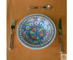 Assiette Tebsi Bakir Royal - D 23 cm