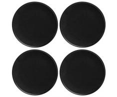 Maxwell Williams Assiettes Caviar Speckle, Porcelaine, Noir , 26.5 cm