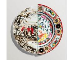SELETTI Assiette en Porcelaine ø cm.27,5 h.2,3 Hybrid-eusapia