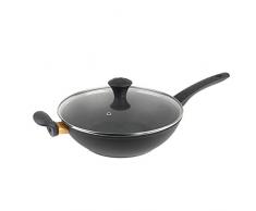 Salter BW07482AR la poÃªle, Noir Mat, Wok de 28 cm