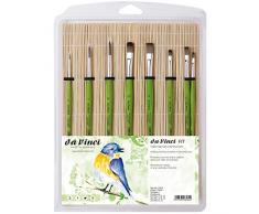 Da Vinci 5329 FIT Pinceau en tapis de bambou Ã manches courtes Vert