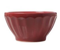 COSY & TRENDY 2964650 Bol FACETTA Bordeaux, DiamÃ¨tre 14xH 7,5cm