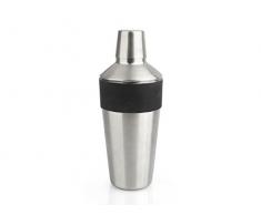 Bredemeijer LV01131 Cocktail Shaker Black Edition, Acier Inoxydable, Argent, 88 x 88 x 220 cm