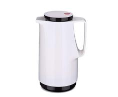 ROTPUNKT 760-01-00-0 Carafe Isotherme 760 1,0l, Acier Inoxydable, Blanc Neige, 20 x 10 x 10 cm