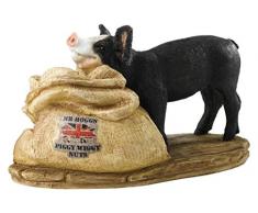 Kitchy Mr Hoggs Piggy Wiggy Ãcrous Figurine
