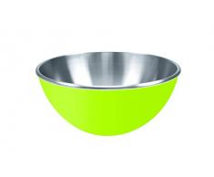 Zakdesigns 0204-8256 Gemini Bol Acier Inoxydable Vert 16 cm