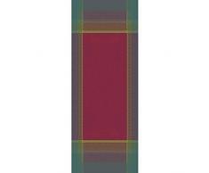 Garnier-Thiebaut 28248 ISAPHIRE Chemin de Table Antitache Coton Rubis 180 x 54 cm