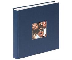 Walther, Fun, Album De Photos, FA-208-L, 30x30 cm, 100 Pages Blanches, Bleu