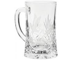 Crystaljulia 05952 Carafe Ã biÃ¨re en cristal de plomb 500 ml