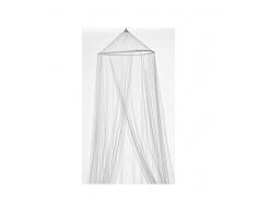 HomeMaison Moustiquaire Ciel de lit Blanc Polyester, 32 x 37 cm