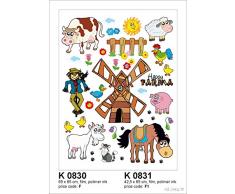 AG Design Stickers muraux K 0831Â autkleber Ferme