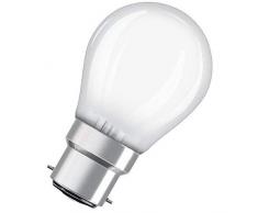 Osram Ampoule LED Ã Filament DÃ©polie | Culot B22 | Forme SphÃ©rique | Blanc Chaud 2700K | 4W (Ã©quivalent 40W)