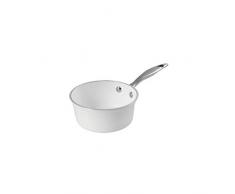 Sitram HEGOA CASSEROLE ALU, Blanc