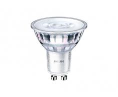 Philips Master LED Blanc chaud Angle de faisceau 36 ° Dimtone halogène de remplacement spot clair, Verre, claire, GU10, 4.5 wattsW 240 voltsV