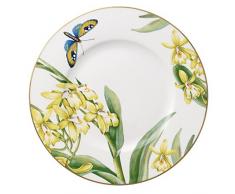 Villeroy & Boch 10-4381-2650 Assiette Ã Dessert Porcelaine Vert 22,5 x 22,6 x 7,6 cm