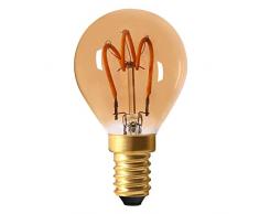 GIRARD SUDRON Ampoule filaments LED torsadÃ©s 2W E14 G45 - LunitÃ©