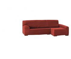 Eysa F033469I Teide Chaise Longue Gauche Vue Frontale Coton/Polyester/ElastomÃ¨re Orange 44 x 38 x 15 cm