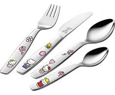 Zwilling 07133-210-0 Coffret de 4 Couverts Hello Kitty pour Enfants