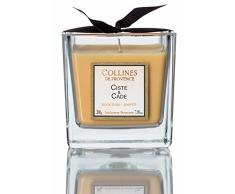 Collines de Provence 2210BPCICA Bougie parfumÃ©e, Transparent, 7,5cmx7,5cmx8cm
