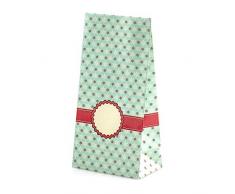 Pajoma tueten Calendrier de lAvent Snow Chris Vallée Lot de 24 + 24 Chiffres de Sticke