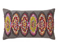 Dutch Decor Torcello â Coussin, 30x50 cm, Noir