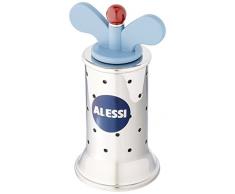 Alessi 9098 - Moulin Ã Poivre Design avec Ailettes, Acier Inoxydable et RÃ©sine Thermoplastique, Azure