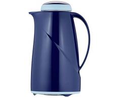 Helios Wave S + Carafe Isotherme en Plastique Rouge Pivotant Bleu 1,0Â L Passe au Lave-Vaisselle