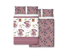 Harry Potter Housse de Couette Double rÃ©versible avec Housse de Couette et taie doreiller Assortie Motif Muggles