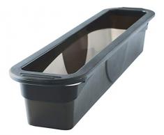 MASTRAD F41801 Moule à Cake de Voyage en Silicone, Noir