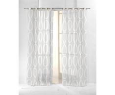 Martina Home Maia Rideau avec Oeillets, Tissu, 29Â x 2Â x 38Â cm 29x2x38 cm Beige