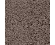 douceur dintÃ©rieur tapis dentree demi-lune 45x75 cm pvc empreintes taupe/noir