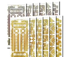 Creative Products Autocollants créatifs holographiques de, Bordures/Coins, Multicolore