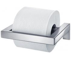 Blomus 68837 Dérouleur de Papier Toilette Menoto Argent Mat, Acier Inoxydable, 17 x 14 x 5 cm