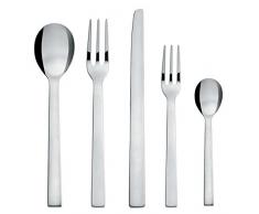 Alessi Dc05s5 Santiago Service Ã Couverts 5 PiÃ¨ces en Acier Inoxydable 18/10 Brillant