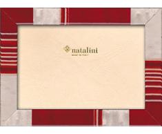 Natalini, CROMA ROSSA 13X18, Cadre photo, Bois, Rouge, Mesures exterieures 16 X 21 X 1,5
