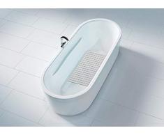 WENKO DIE BESSERE IDEE Tapis de Baignoire Arinos Blanc