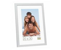 Deknudt Frames S44CD1 Basic Cadre Photo Bois/MDF ArgentÃ© 30 x 40 cm