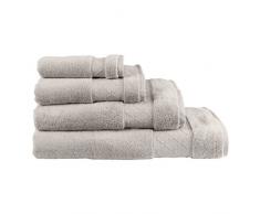 Le Jacquard Francais Serviette de bain Marqueterie Coton Encre Lavée Rectangulaire 30 x 50 cm