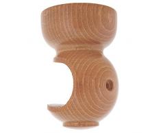 Riel Chyc 5430576 Support de Tringle à Rideaux pour Plafond en Bois de pin Lisse 20 x 68 mm