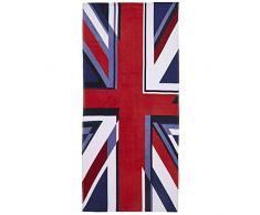 Catherine Lansfield Drap de Plage Motif Drapeau Britannique 76 x 160 cm