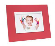 Deknudt Frames S67JK4 Cadre Photo avec Filet Rouge/Blanc 10 x 15 cm