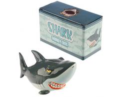 Puckator Tirelire Shark Mixte Hauteur 8 cm Largeur 15 cm Profondeur 7 cm
